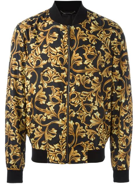 bomber uomo versace|Men's Versace Clothing .